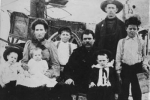 The family of James Calvin and Francis Cron, Circa 1908